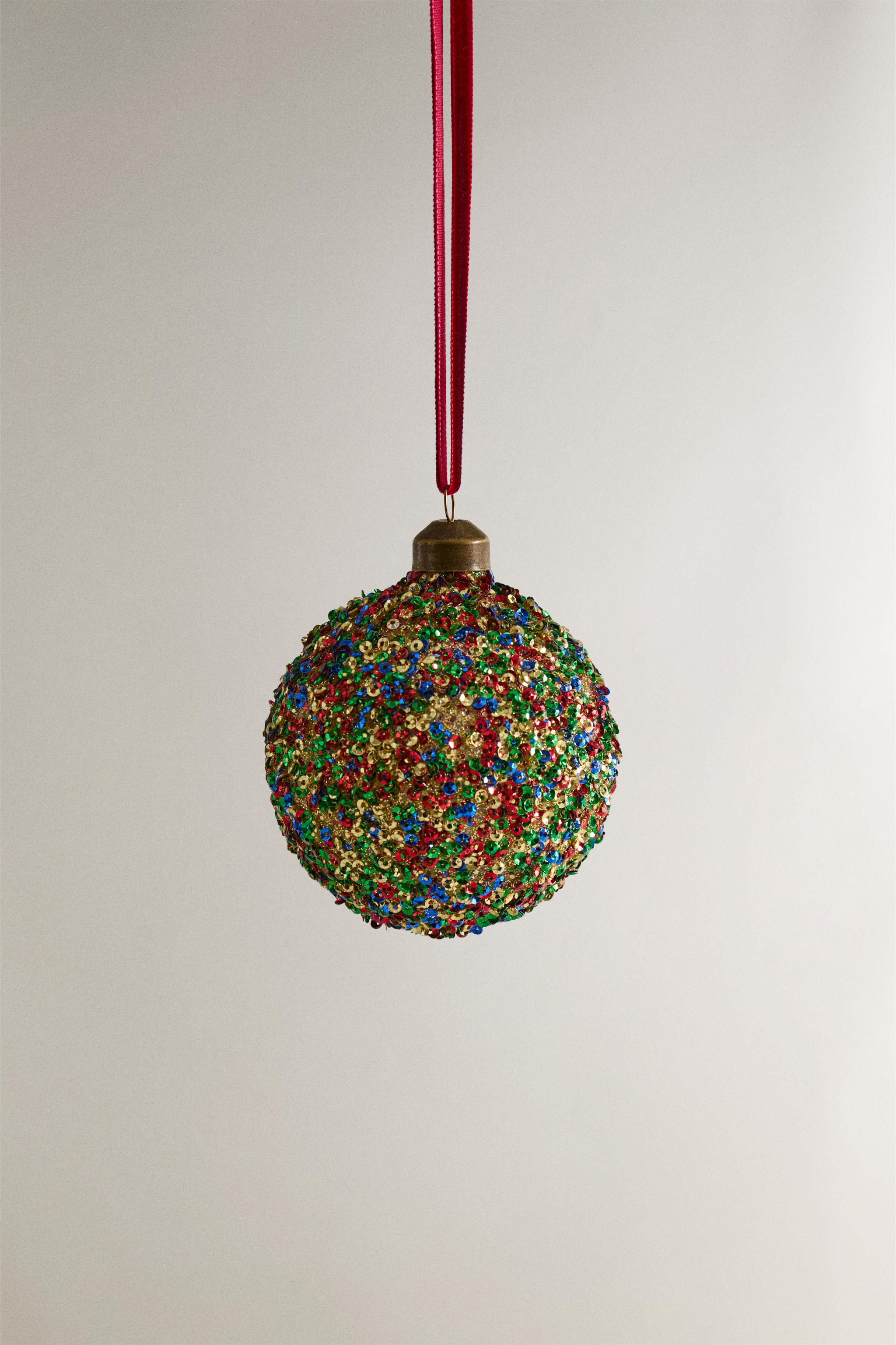DÉCO SAPIN BOULE STRASS NOËL