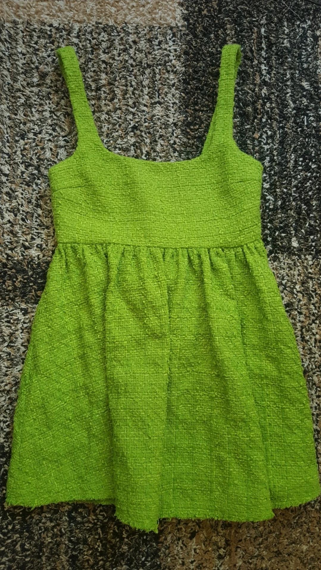 SHORT TEXTURED DRESS - Image 3
