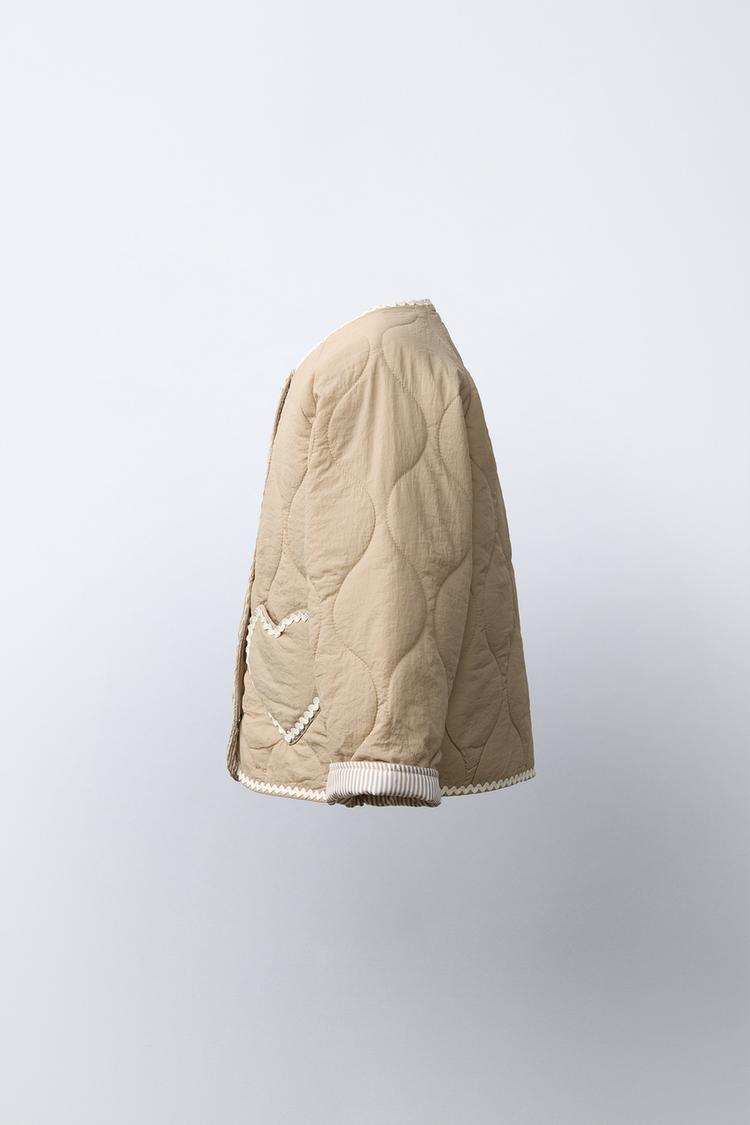 Chaqueta acolchada de corazón 3