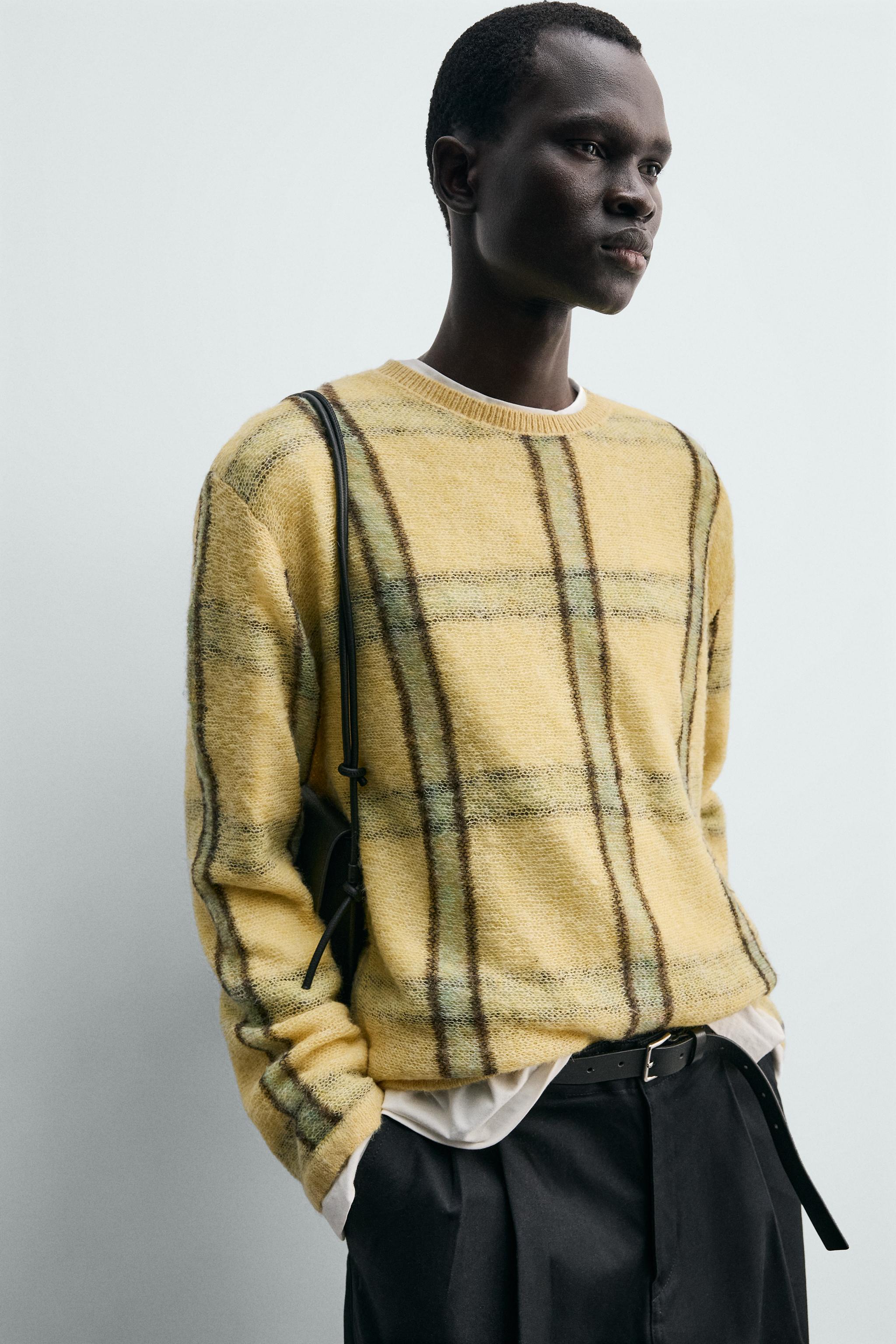 PULL EN JACQUARD RELAXED FIT À RAYURES
