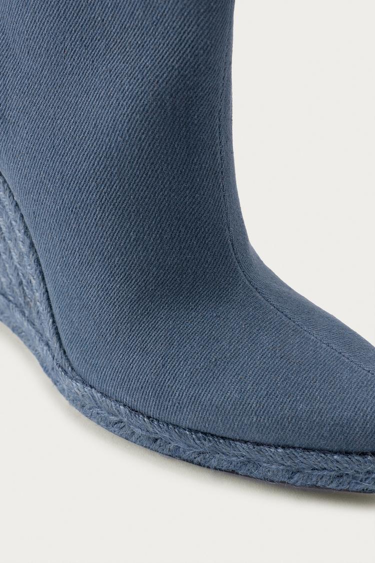 BOTAS DE CUÑA MARISA BERENSON X ZARA 6