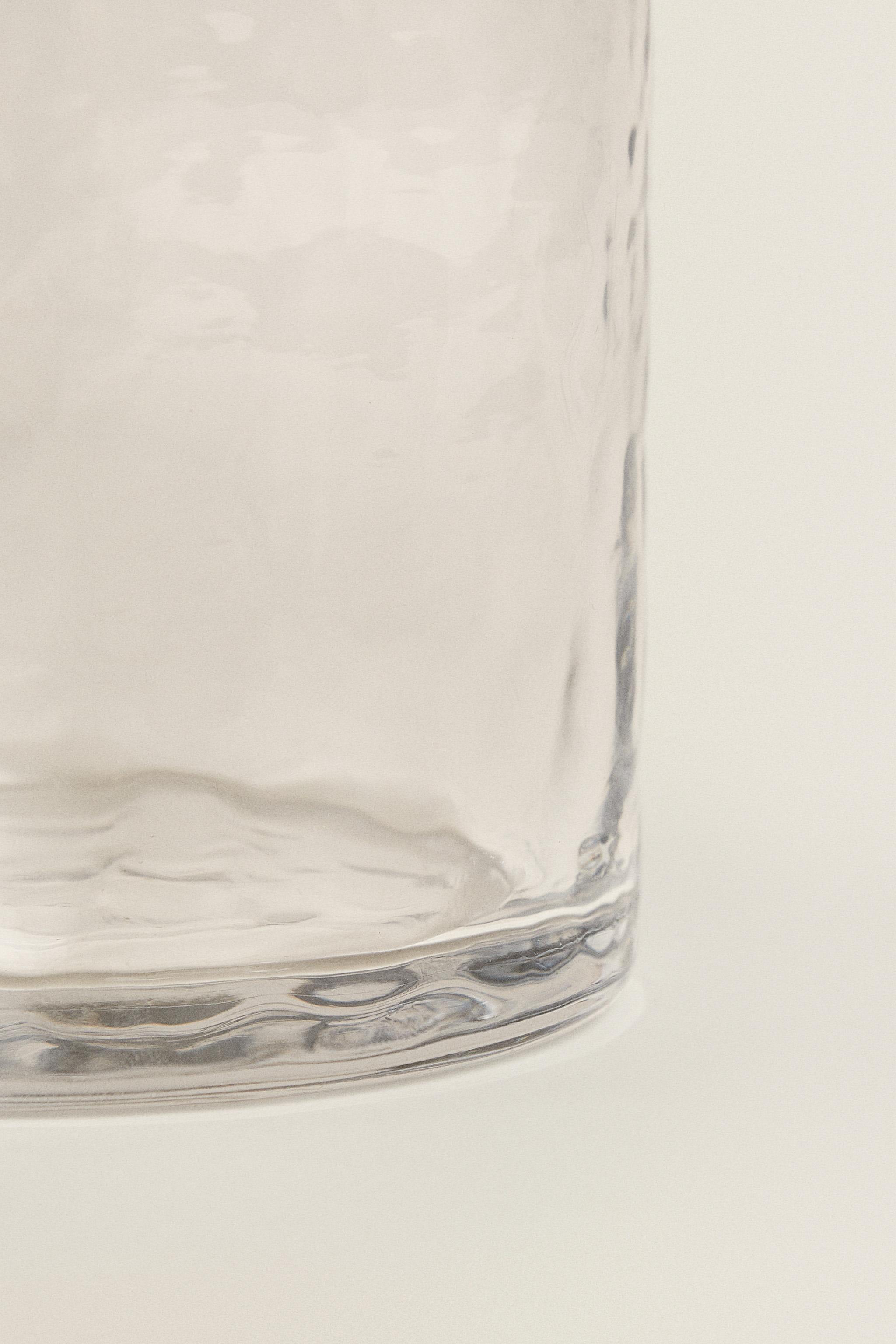 GOBELET VERRE MARTELÉ