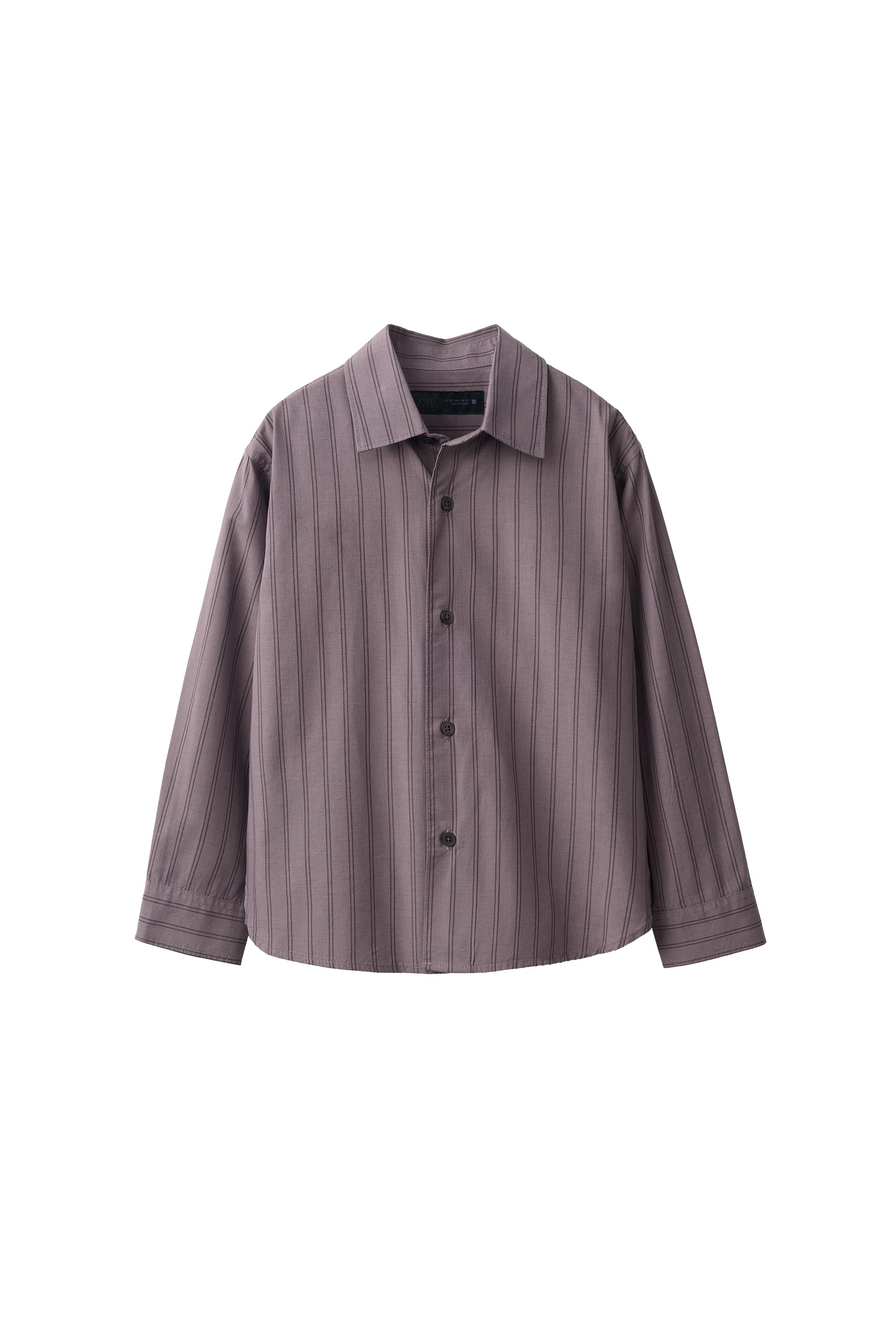 STORIESZ - CAMISA RAYAS CON MODAL Y ALGODÓN