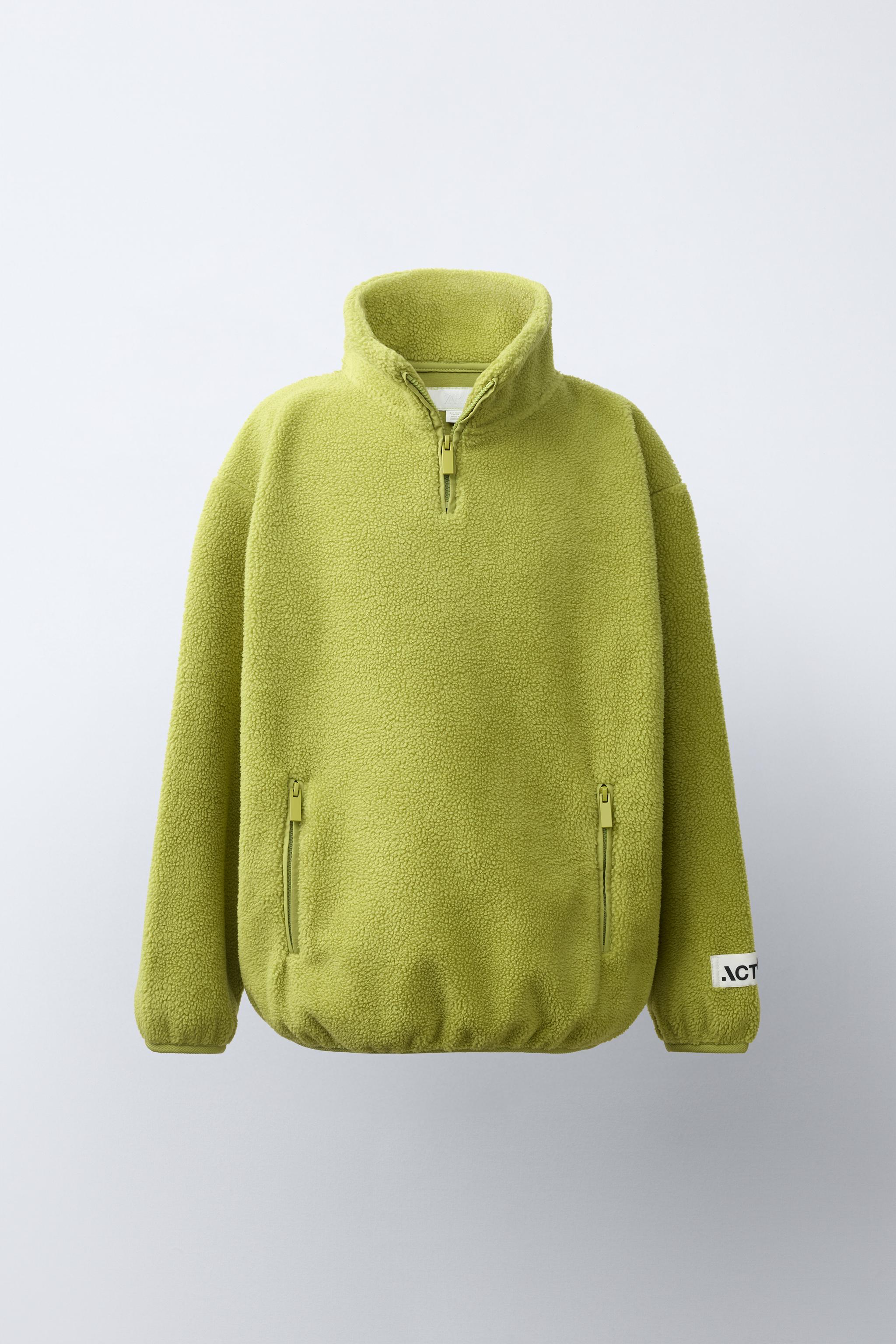 SPORTY FLEECE SWEATSHIRT