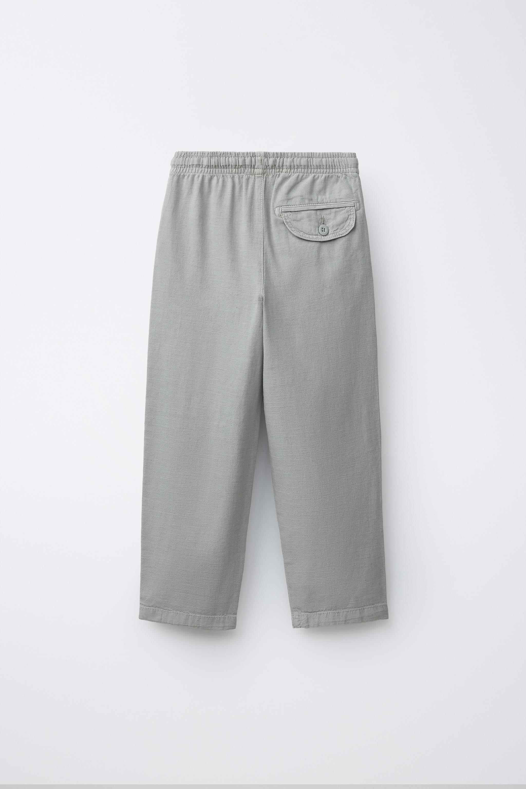 PANTALON FLUIDE EN COTON