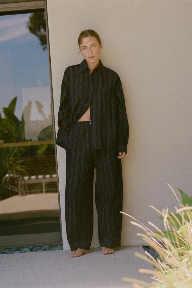 Pantalon pijamero rayas