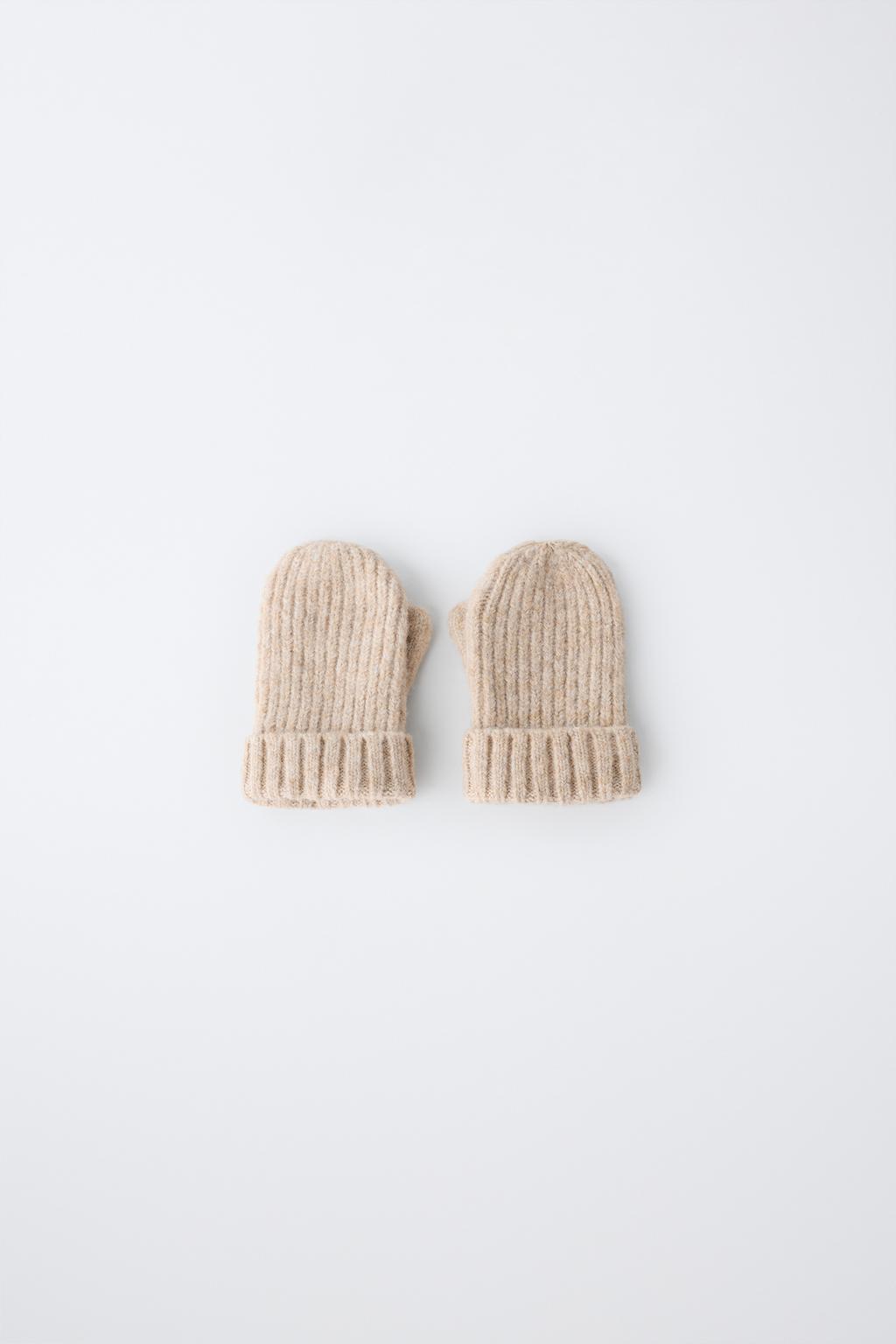 PLAIN KNIT MITTENS