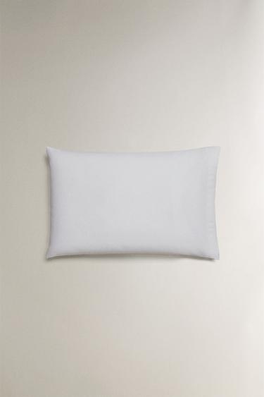 PLEATED COTTON SATEEN PILLOWCASE (1000 THREAD COUNT) - White by Zara - Image 3
