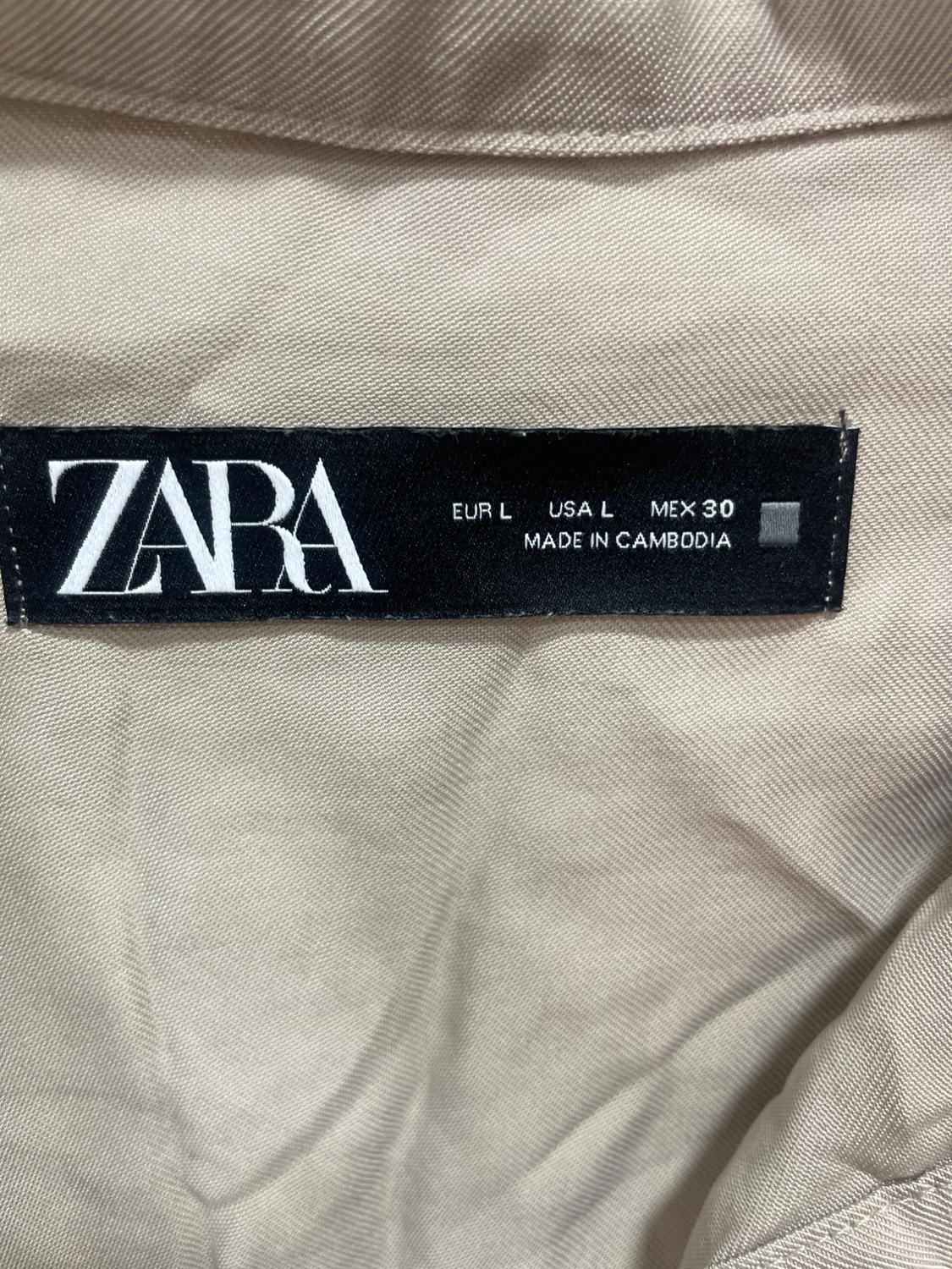 OVERSHIRT WITH DRAWSTRING WAIST - Image 3