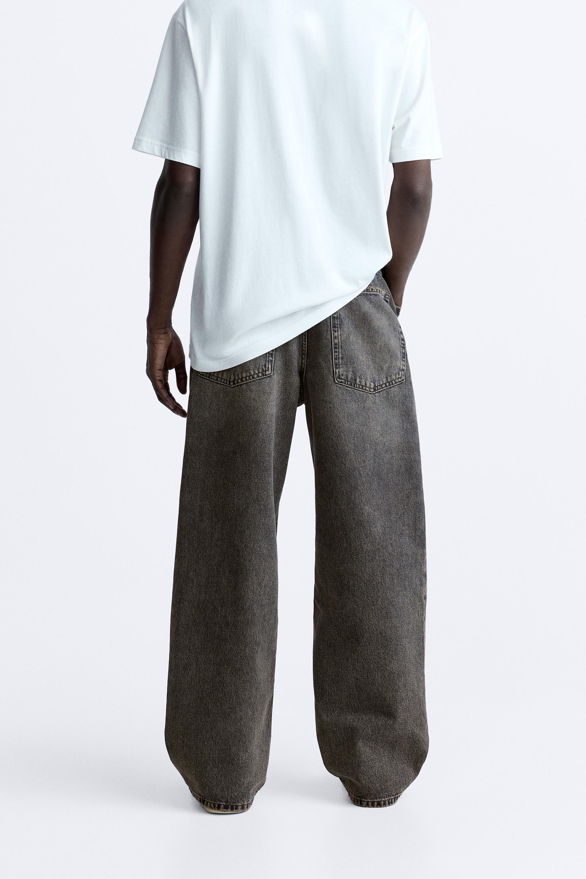 BAGGY FIT JEANS - Gray