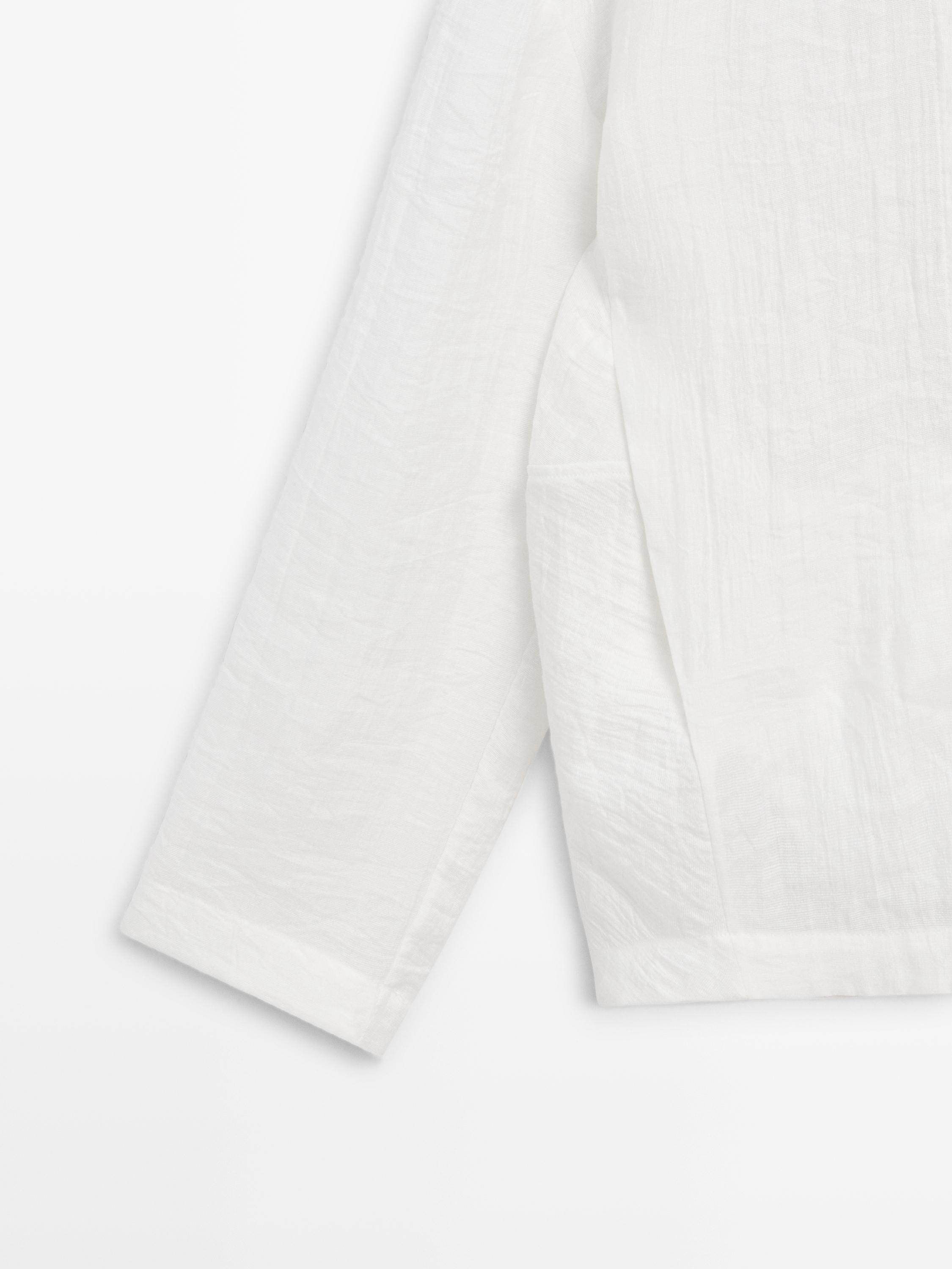 Chemise bomber fluide