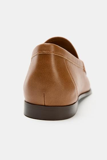 SOFT GATHERED LOAFERS - Brown by Zara - Image 4