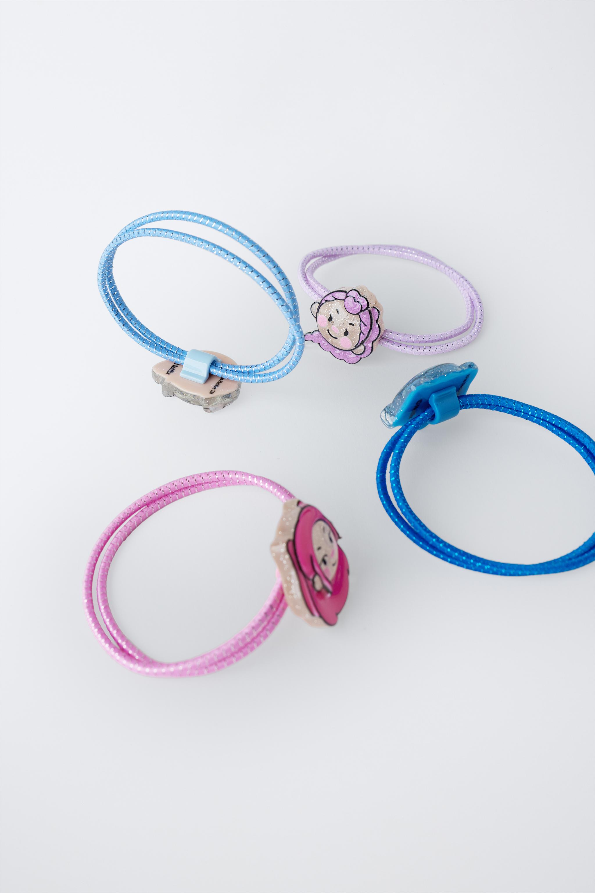Детские аксессуары для волос Zara FOUR-PACK KPOP DEMON HUNTERS™ NETFLIX © HAIR TIES — фото 3
