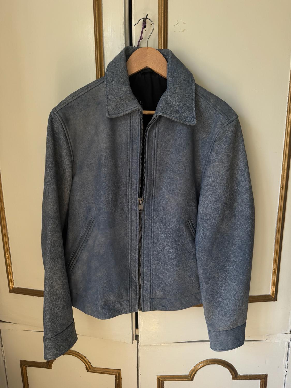 WASHED LEATHER JACKET - Image 2