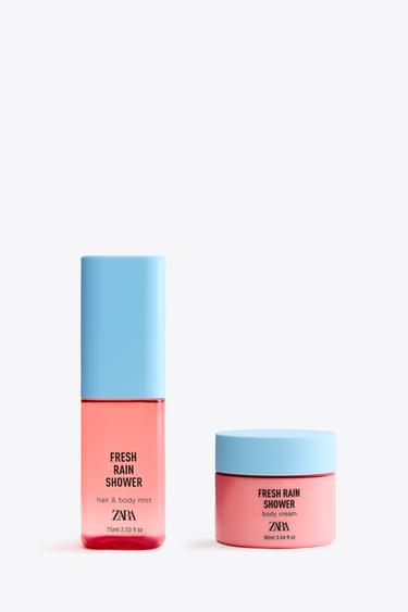 FRESH RAIN SHOWER HAIR & BODY MIST 75ML (2. 54 FL.OZ) + CREMA CORPORAL 90ML (3.04FL.OZ). -  de Zara - Imagen 0