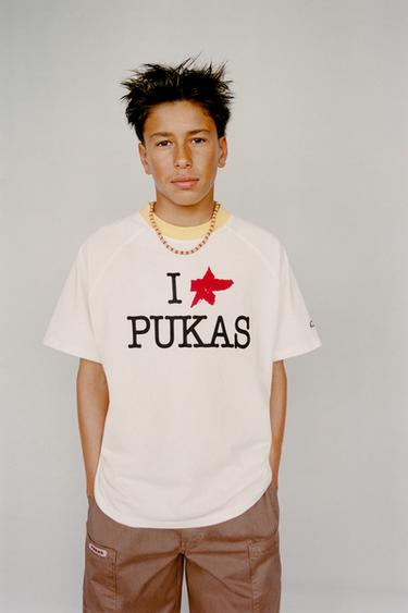 PUKAS SURF T-SHIRT - Printed by Zara