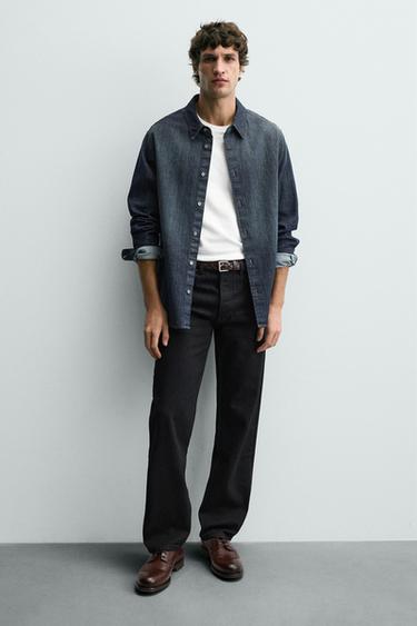 LEDER-BUSINESS-SCHUH - Braun von Zara