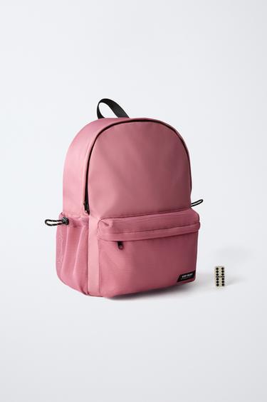 SAC À DOS ÉCOLE EN RÉSILLE - Rose de Zara - Image 5