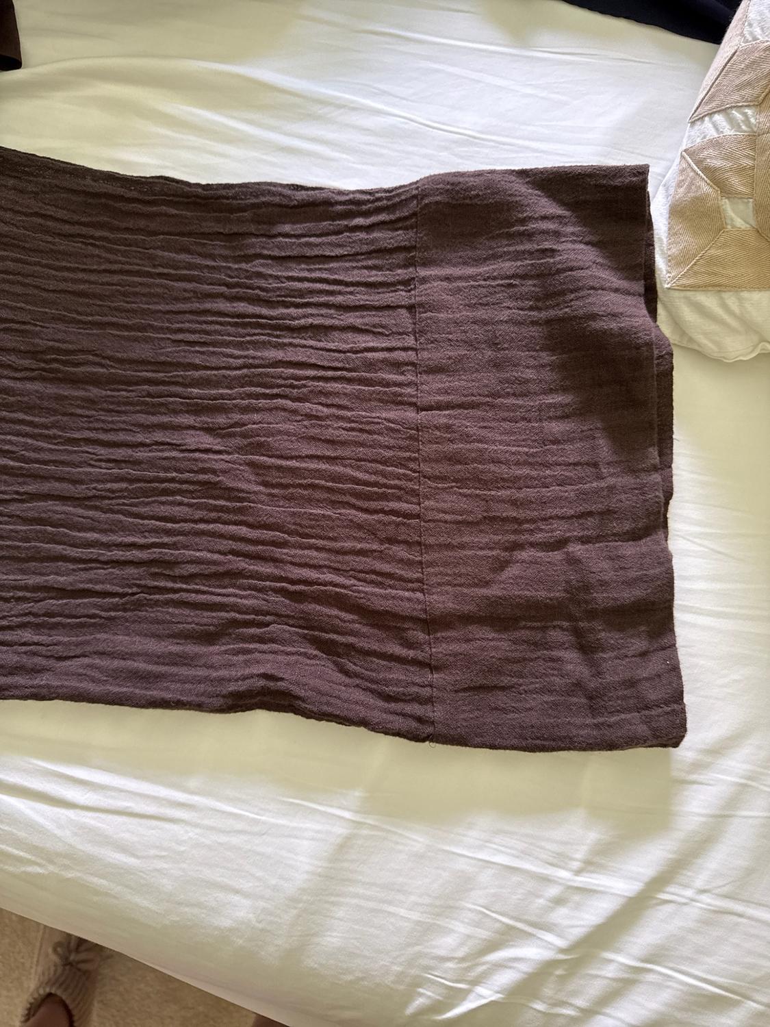LINEN BLEND PALAZZO PANTS - Image 4