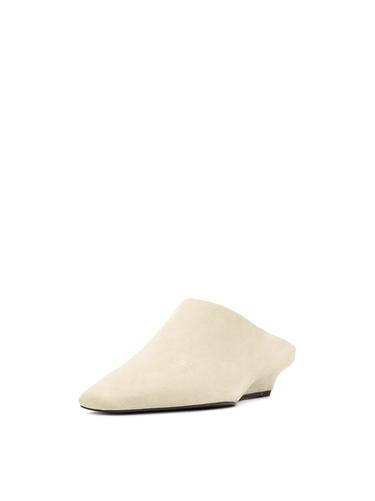 Zara Wedge heeled mules - Vanilla Yellow