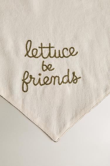 BANDANA RÉVERSIBLE TOMATE POUR ANIMAUX - Vert de Zara - Image 2