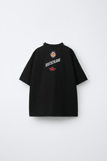 T-SHIRT IMPRIMÉ ALLEMAGNE COUPE DU MONDE FIFA™ 2026 - Noir de Zara - Image 1