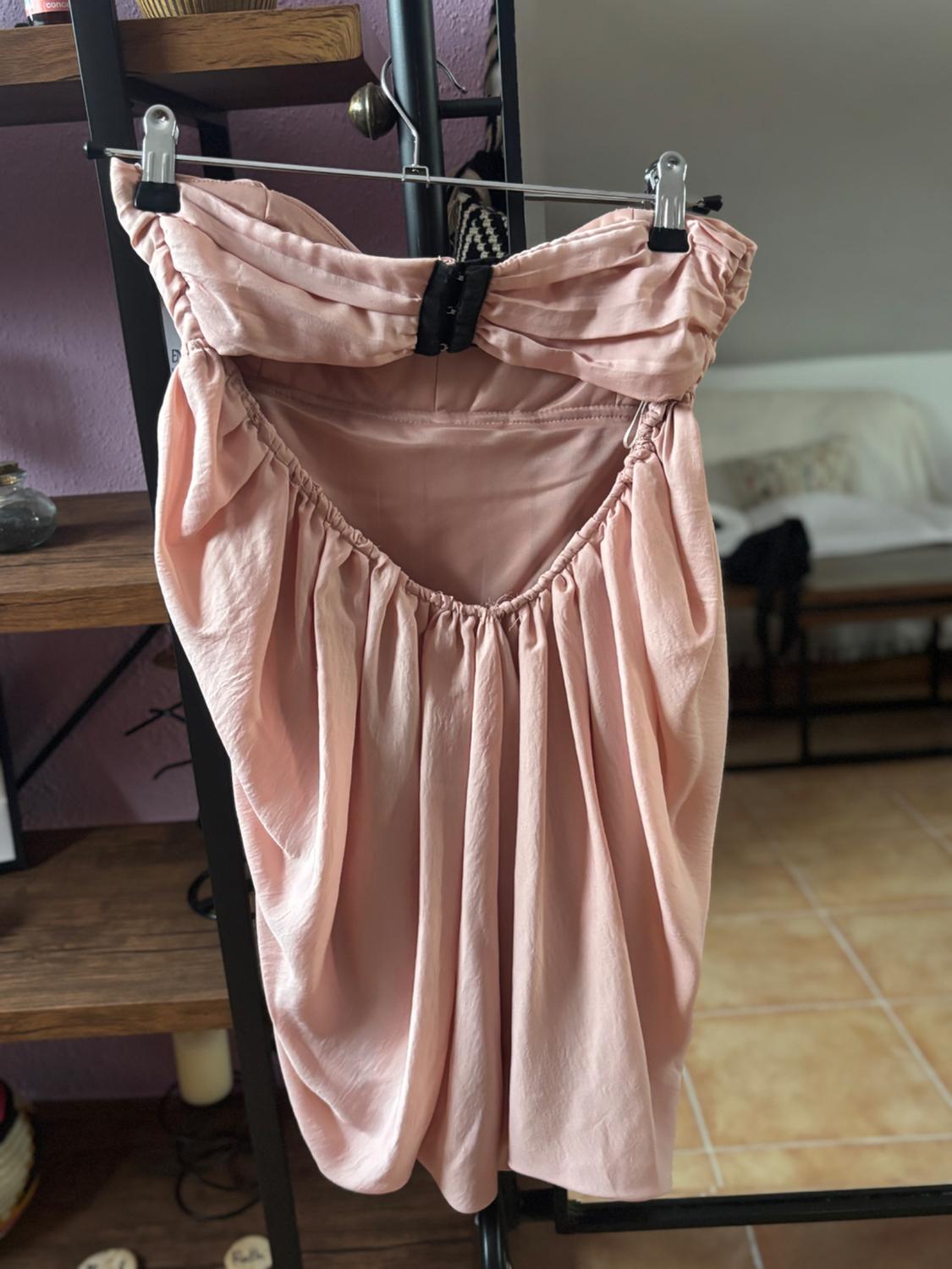 VESTIDO CORTO ROSA BEBÉ - Image 3