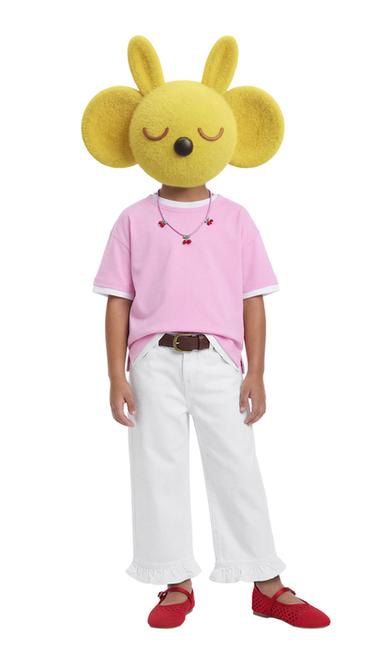 EINFACHES T-SHIRT - Rosa von Zara