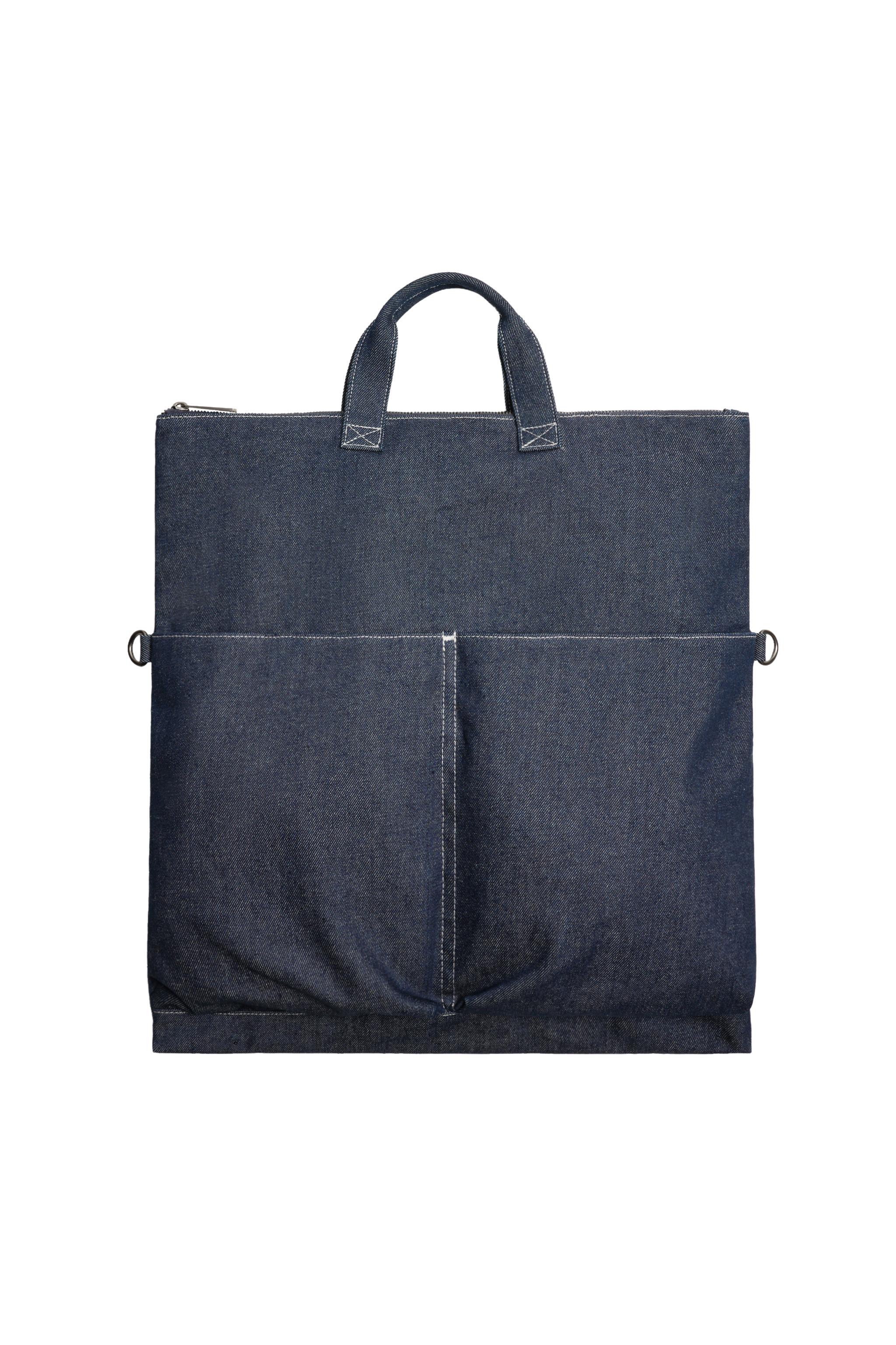 BOLSO SHOPPER DENIM - Azul | ZARA Chile