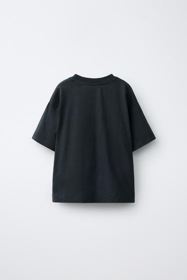 T-SHIRT IMPRIMÉ BLINK-182 © - Gris anthracite de Zara - Image 1