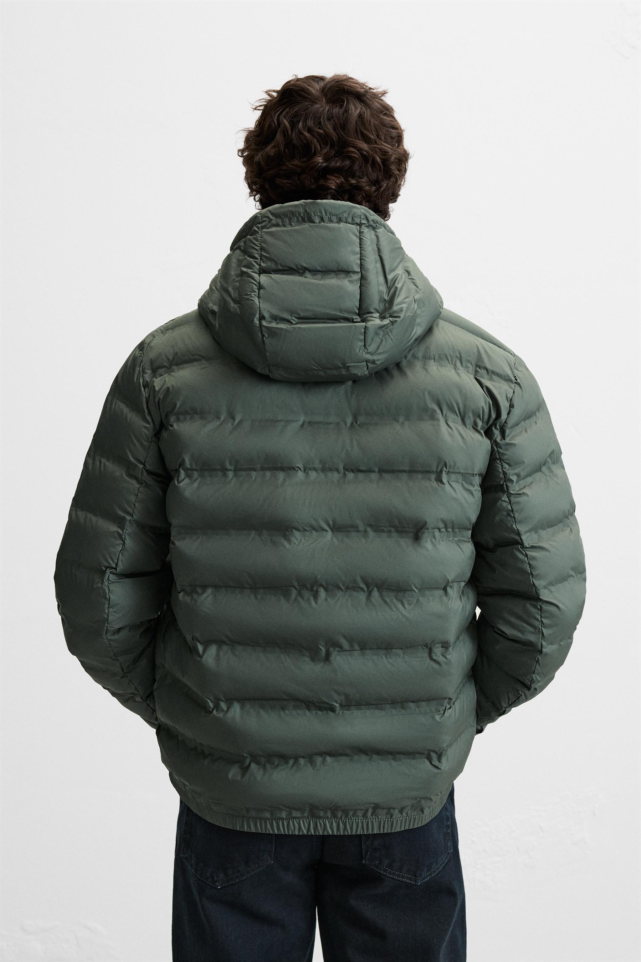 LIGHTWEIGHT PUFFER JACKET Black ZARA Canada