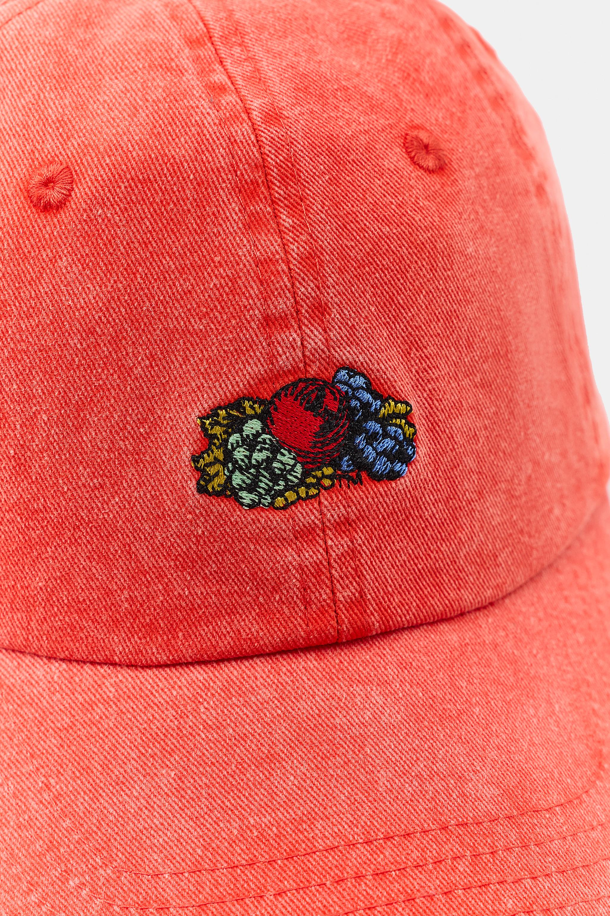 CASQUETTE EN SERGE BRODÉE FRUIT OF THE LOOM™
