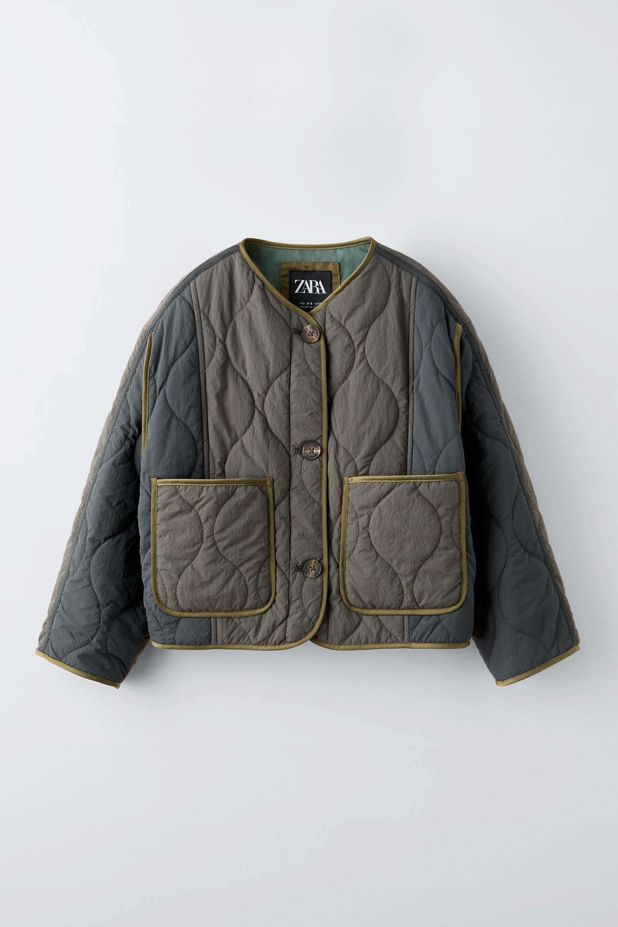 Zara factory Quilted Jacket