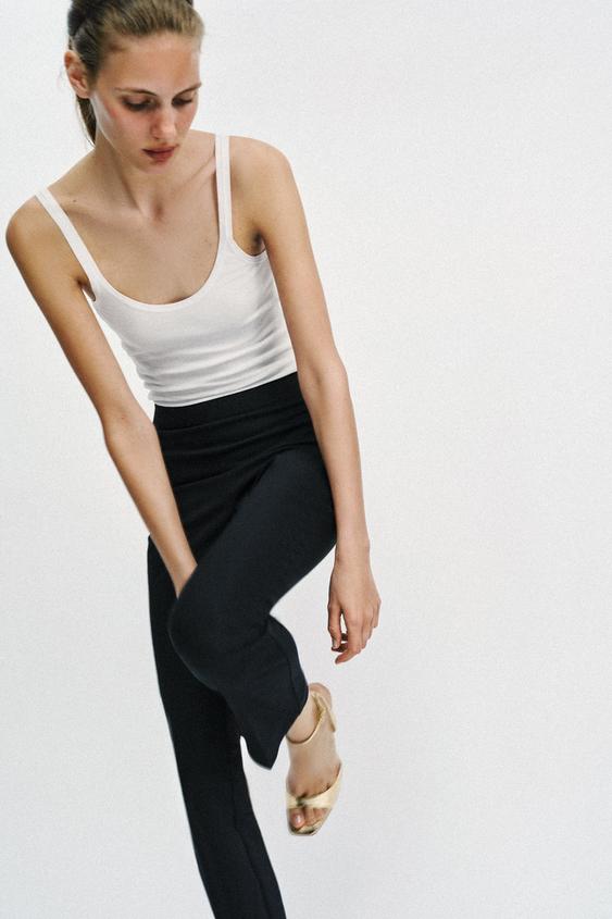 PATENT EFFECT HEELED SANDALS from Zara - $49.90