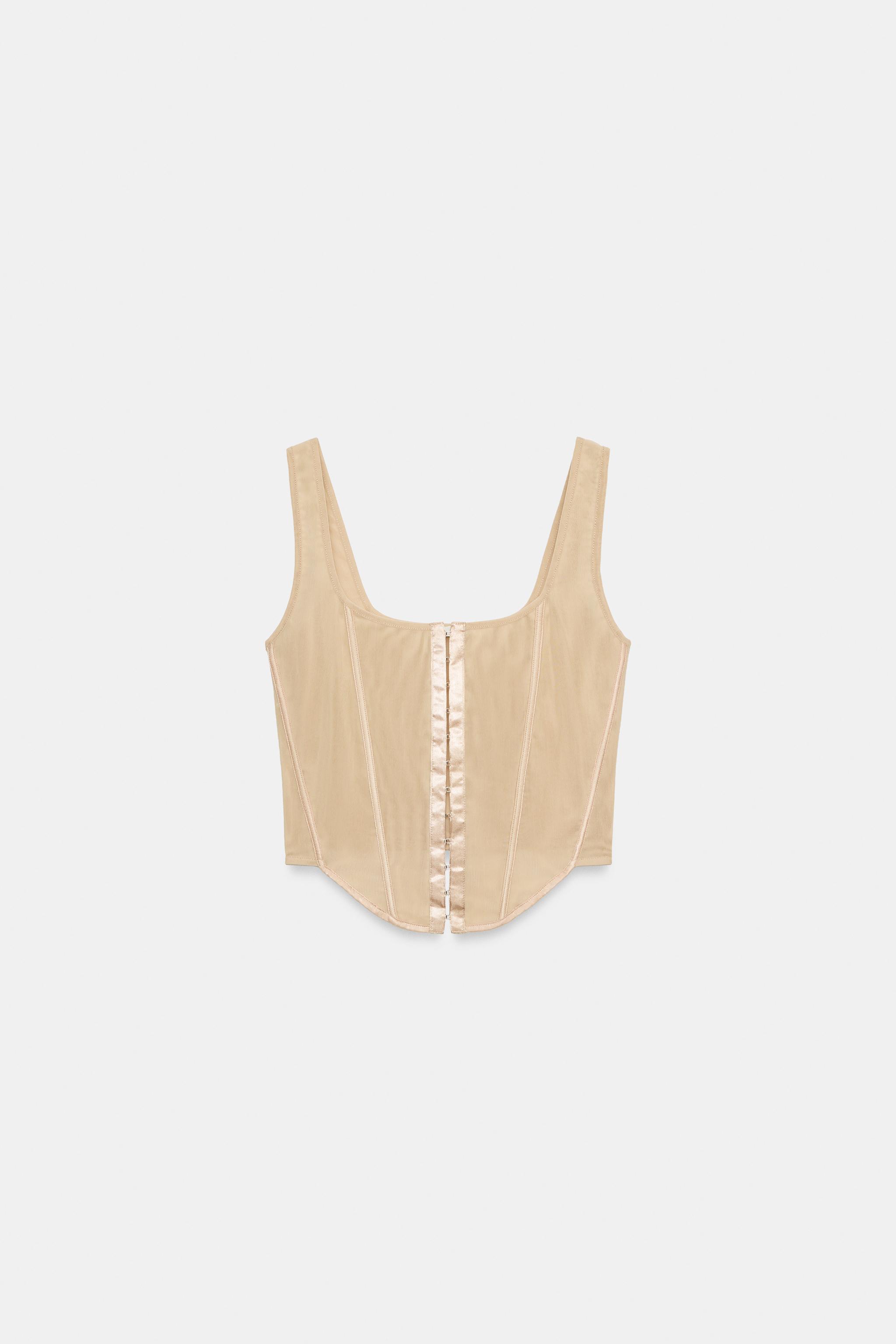 TULLE CORSET TOP