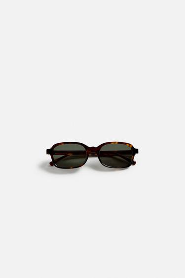 RECTANGULAR SUNGLASSES - Tortoiseshell by Zara - Image 6