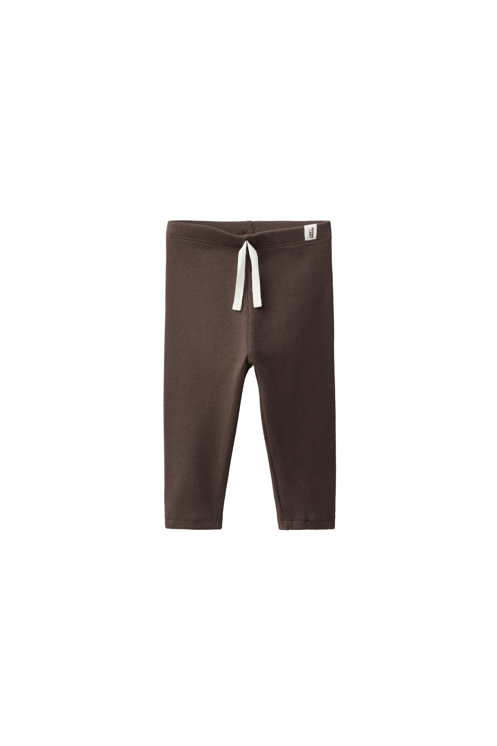 LEGGING CÔTELÉ À ÉTIQUETTE