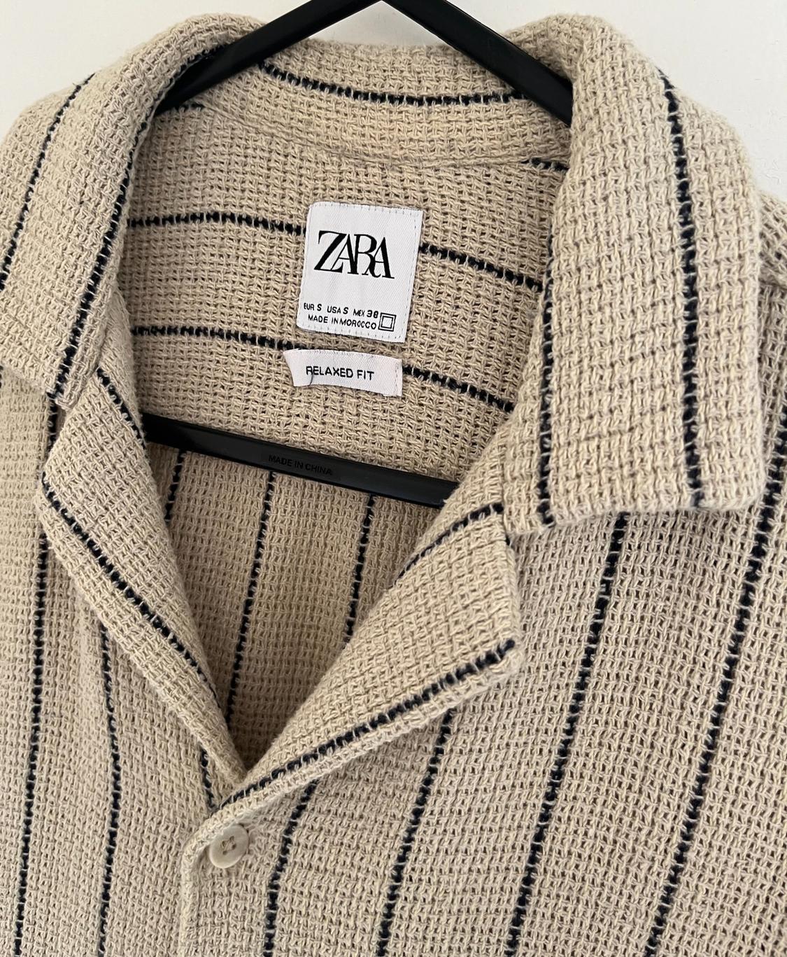 STRIPED TEXTURED SHIRT - Image 3