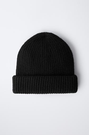 BASIC KNIT BEANIE - Black by Zara - Image 2