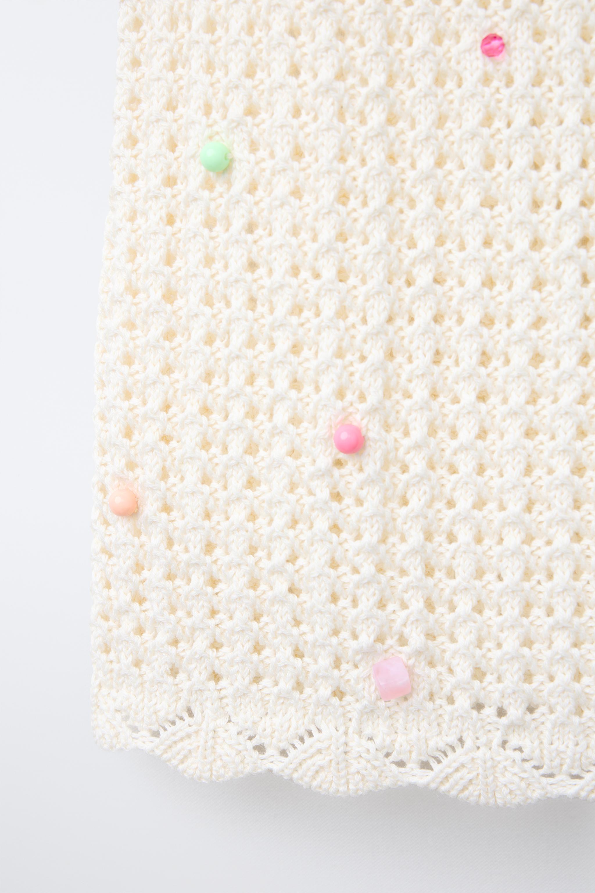 BEADED KNIT TOP