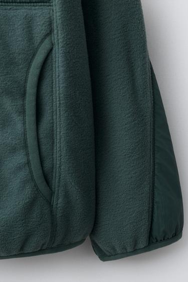 VESTE POLAIRE TECHNIQUE POLARTEC ® - Vert d'eau de Zara - Image 3