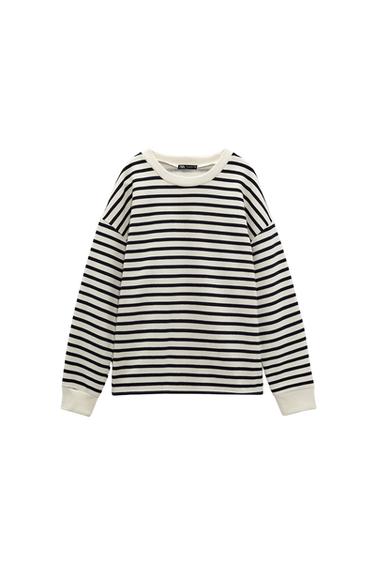 STRIPED SWEATSHIRT
