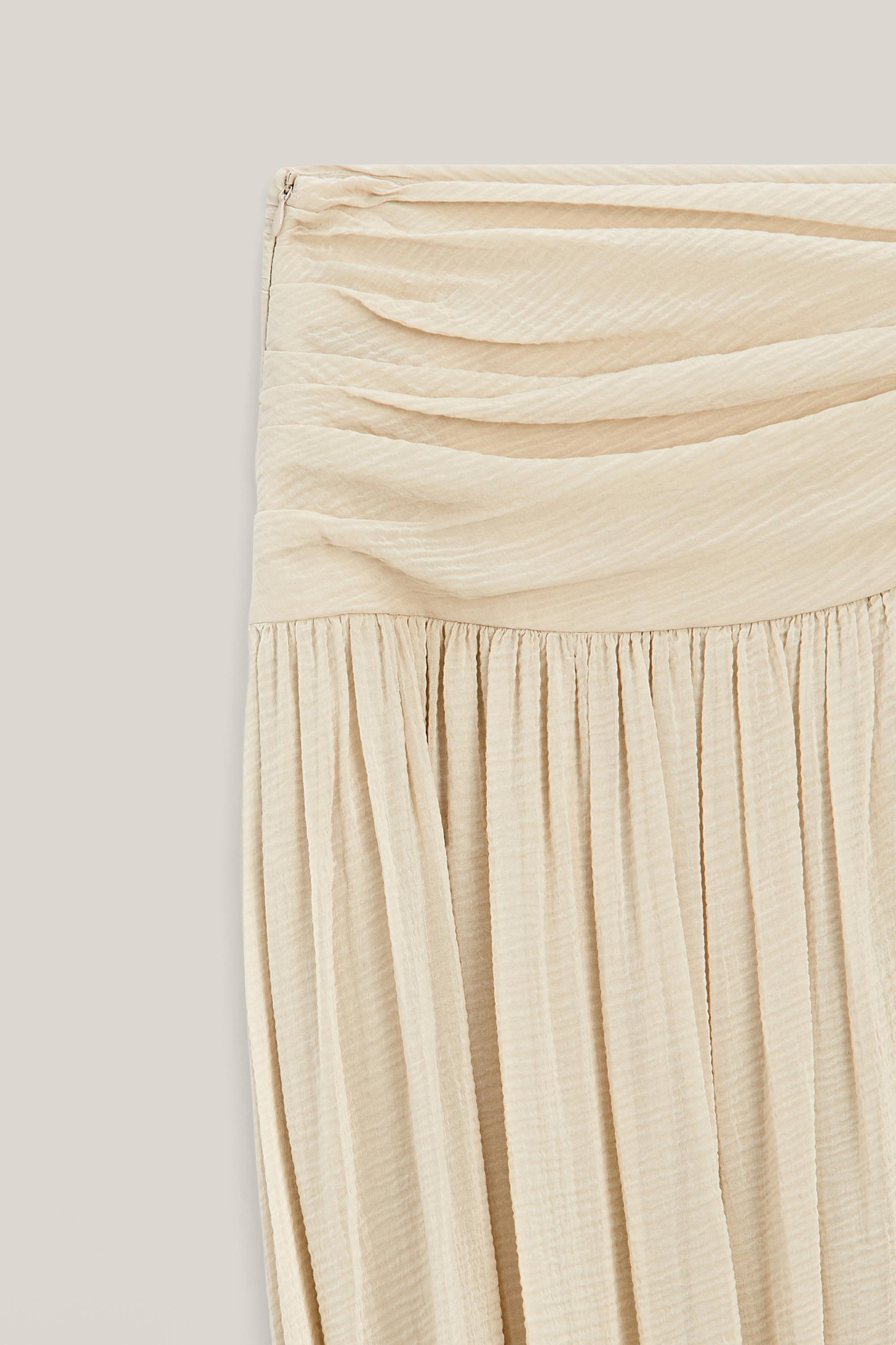 Midi skirt with sash belt detail - LIMITED EDITION