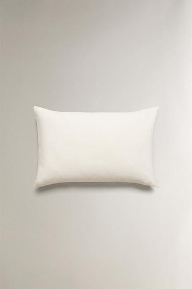 CUSHION COVER WITH MINI EMBROIDERY - Ecru by Zara - Image 3
