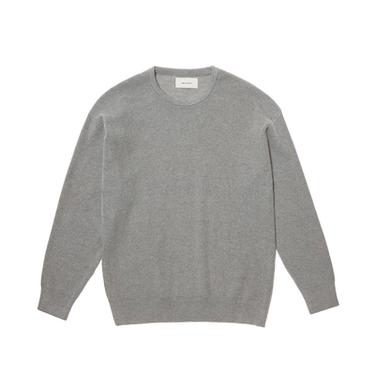 TEXTURED COTTON SWEATER - Grey marl by Zara