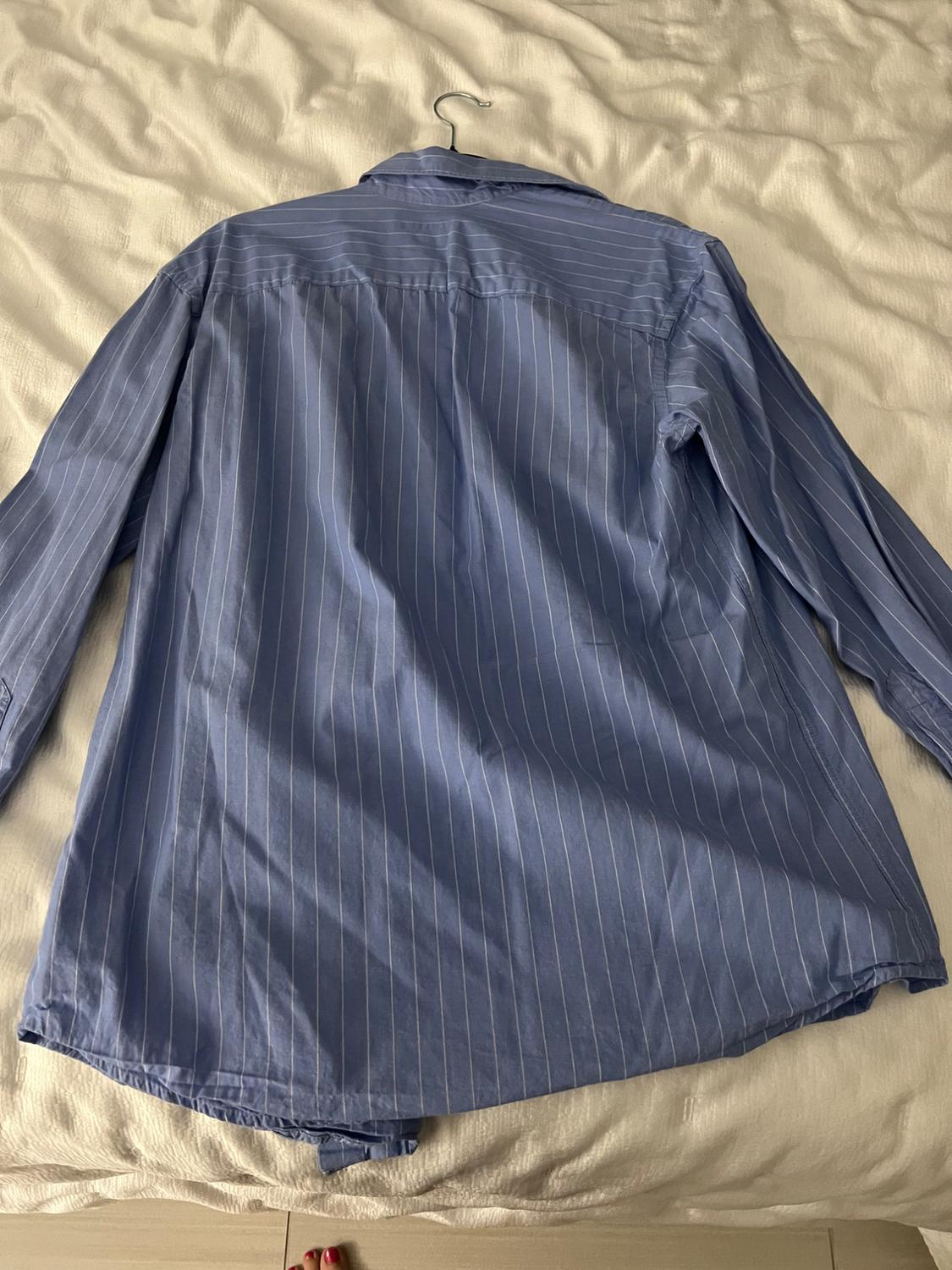 COTTON - LINEN STRIPED SHIRT - Image 2