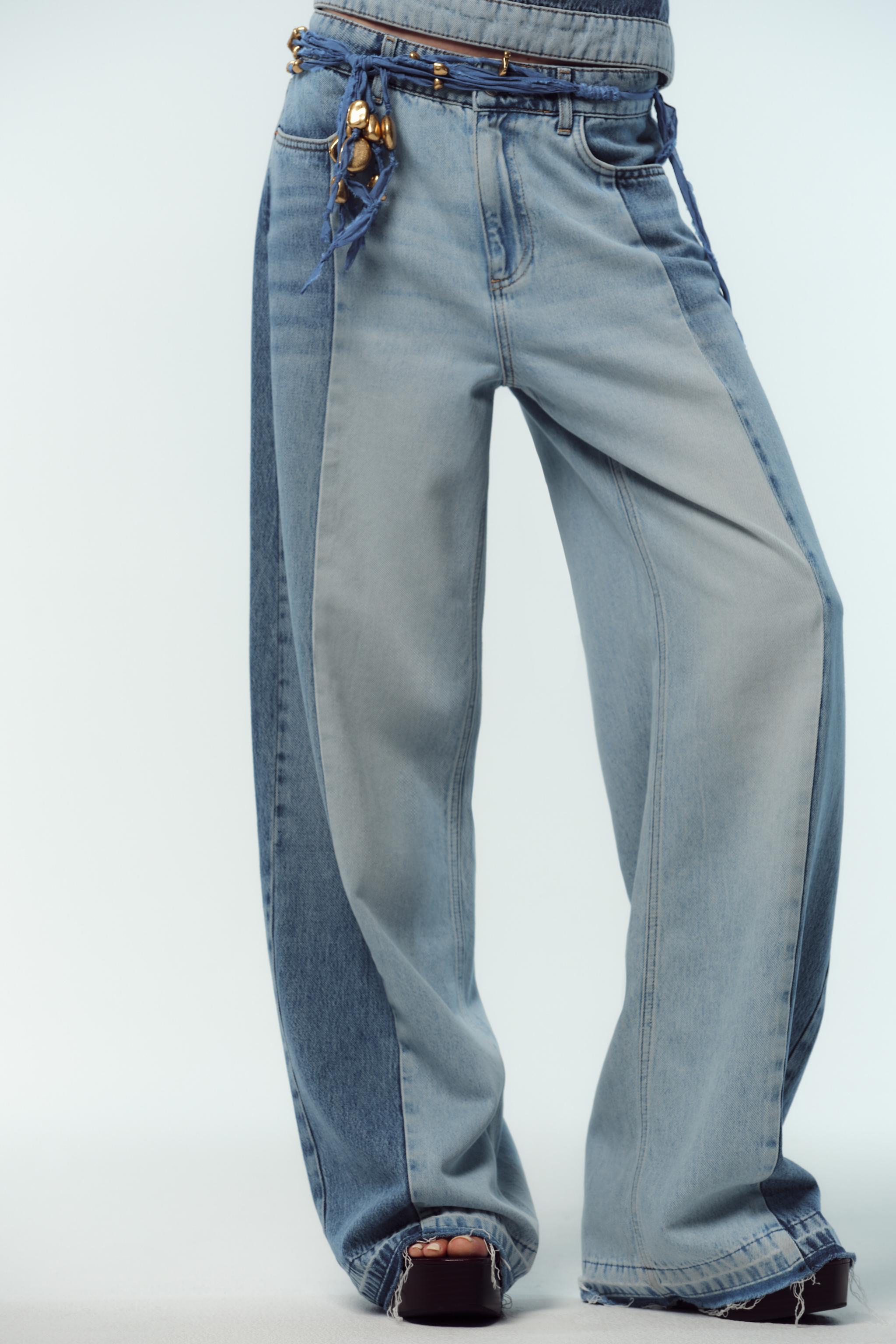 JEAN Z1975 WIDE LEG TAILLE HAUTE COMBINÉ