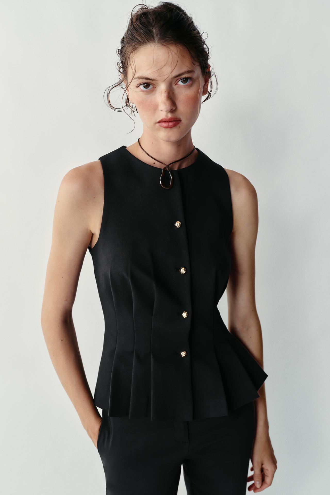 DARTED WAISTCOAT