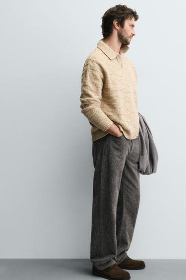 JEAN STRAIGHT FIT BROSSÉ - Gris de Zara - Image 5