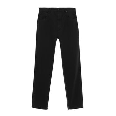 STRAIGHT ANKLE FIT JEANS - Black by Zara